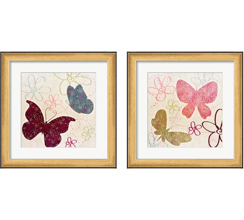Fly Away 2 Piece Framed Art Print Set by SD Graphics Studio