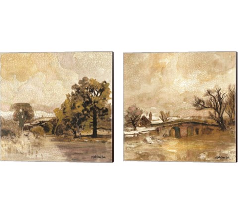 Traditional Landscape 2 Piece Canvas Print Set by Stellar Design Studio
