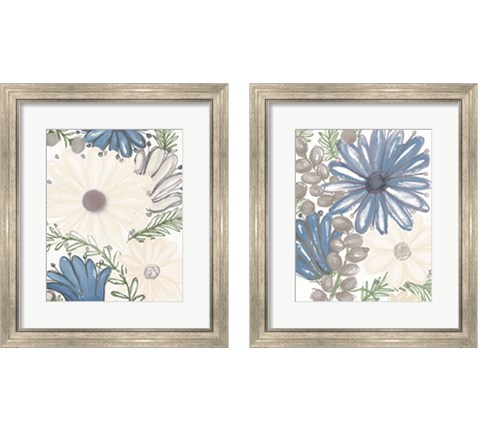 Hidden Floral 2 Piece Framed Art Print Set by Elizabeth Medley