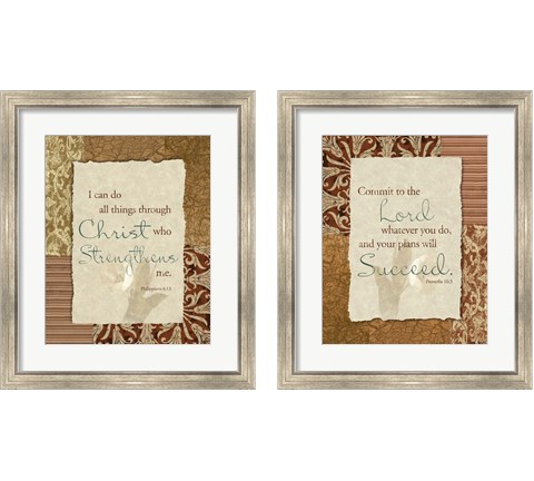 Commit to the Lord 2 Piece Framed Art Print Set by John Spaeth