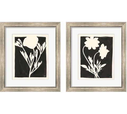 Joyful Spring Black 2 Piece Framed Art Print Set by Moira Hershey