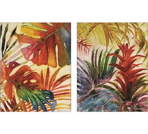 Tropic Botanicals 2 Piece Art Print Set by Marie-Elaine Cusson