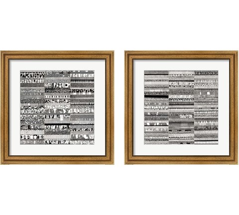 Partitura Visiva 2 Piece Framed Art Print Set by Vittorio Teruzzi