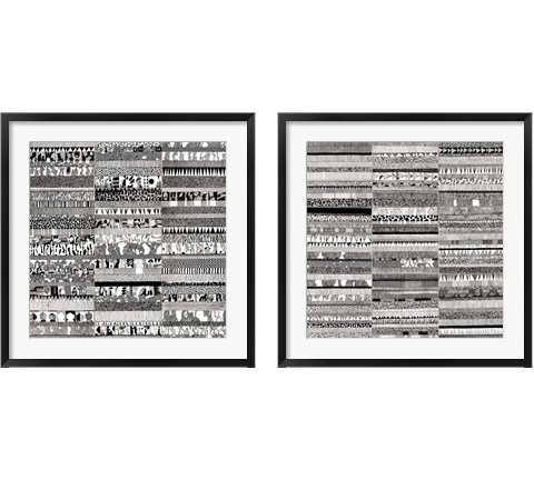 Partitura Visiva 2 Piece Framed Art Print Set by Vittorio Teruzzi