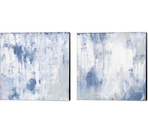 White Out 2 Piece Canvas Print Set by Courtney Prahl