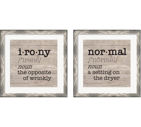 Laundry Room Humor 2 Piece Framed Art Print Set by Tara Reed