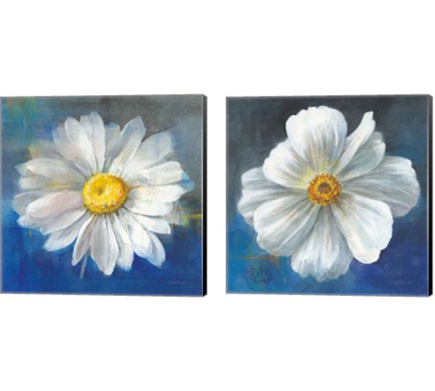 Boldest Bloom 2 Piece Canvas Print Set by Danhui Nai