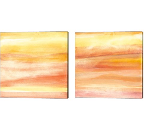 Golden Sands 2 Piece Canvas Print Set by Chris Paschke