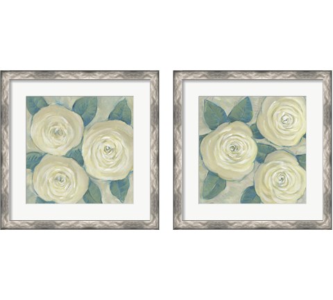 Roses in Bloom 2 Piece Framed Art Print Set by Timothy O'Toole