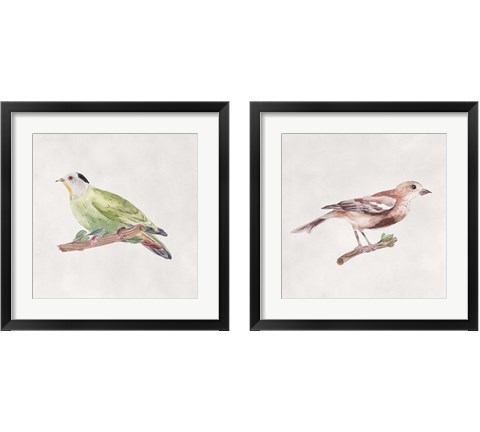 Bird Sketch 2 Piece Framed Art Print Set by Melissa Wang