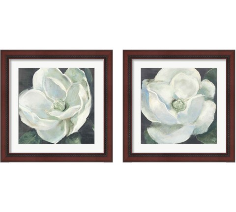 Magnolia Sage 2 Piece Framed Art Print Set by Carol Rowan