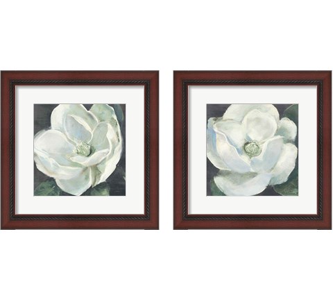 Magnolia Sage 2 Piece Framed Art Print Set by Carol Rowan