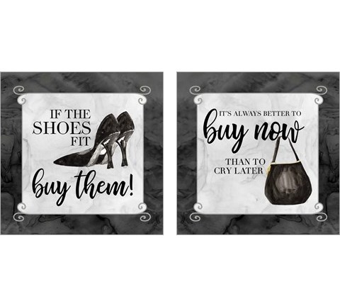 Fashion Humo 2 Piece Art Print Set by Tara Reed