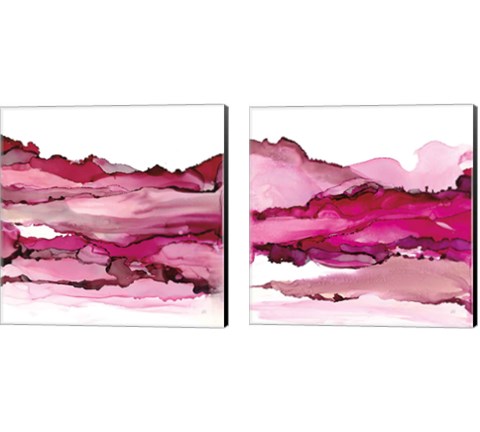 Pinkscape  2 Piece Canvas Print Set by Chris Paschke