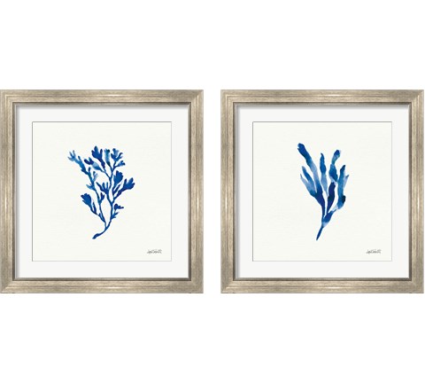 Deep Sea Botanical 2 Piece Framed Art Print Set by Anne Tavoletti
