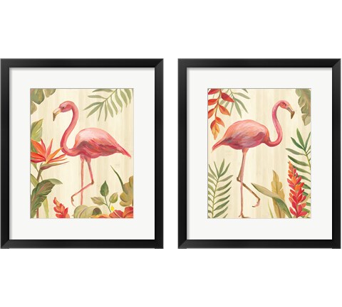 Tropical Garden 2 Piece Framed Art Print Set by Silvia Vassileva