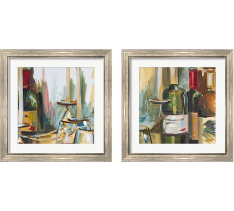 Wine Room 2 Piece Framed Art Print Set by Heather A. French-Roussia