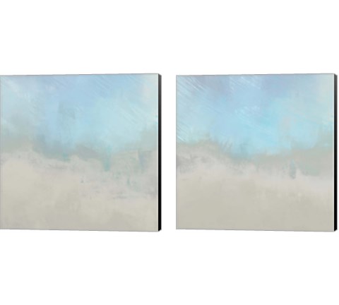 Misty Fog 2 Piece Canvas Print Set by Dan Meneely