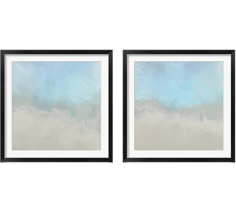 Misty Fog 2 Piece Framed Art Print Set by Dan Meneely