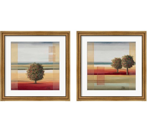 Apple Tree 2 Piece Framed Art Print Set by Patricia Pinto