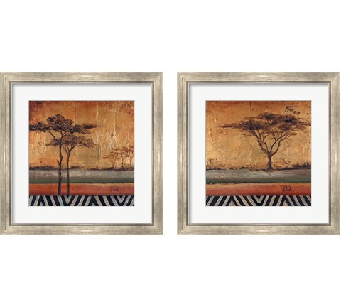 African Dream 2 Piece Framed Art Print Set by Patricia Pinto