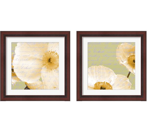 Written In The Wind 2 Piece Framed Art Print Set by Patricia Pinto