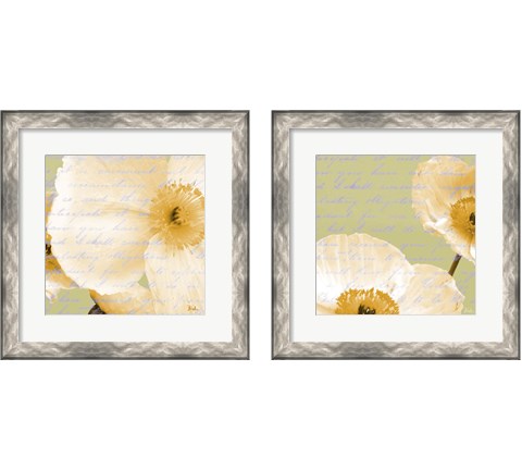 Written In The Wind 2 Piece Framed Art Print Set by Patricia Pinto