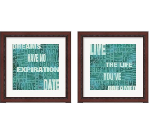 Dreams Have No Expiration Date 2 Piece Framed Art Print Set by SD Graphics Studio