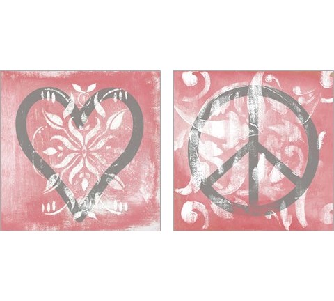 Love & Peace 2 Piece Art Print Set by Hakimipour - Ritter