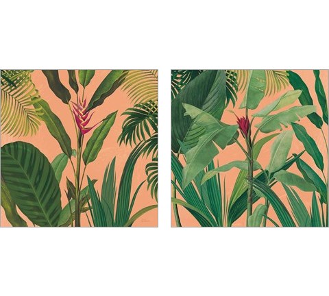 Dramatic Tropical 2 Piece Art Print Set by Sue Schlabach
