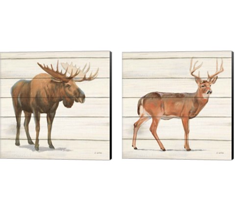 Northern Wild 2 Piece Canvas Print Set by James Wiens