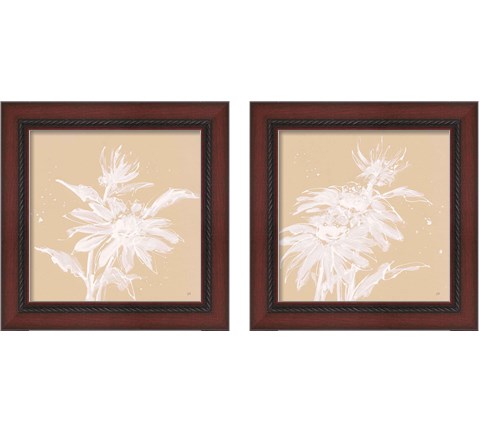 Echinacea  2 Piece Framed Art Print Set by Chris Paschke