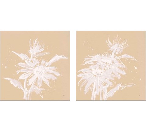 Echinacea  2 Piece Art Print Set by Chris Paschke
