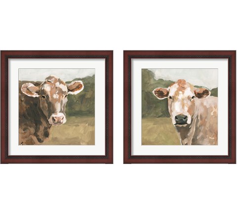On the Pasture 2 Piece Framed Art Print Set by Victoria Barnes