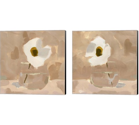 Canary Island Marguerite 2 Piece Canvas Print Set by Jacob Green