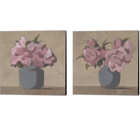 Spring Vase 2 Piece Canvas Print Set by Jacob Green