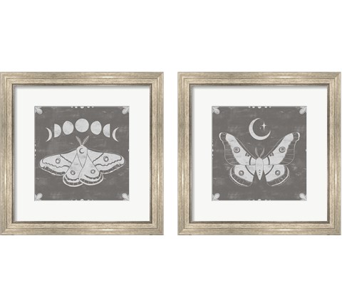 Hallowed Moon 2 Piece Framed Art Print Set by Grace Popp
