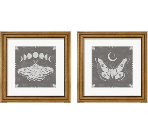 Hallowed Moon 2 Piece Framed Art Print Set by Grace Popp