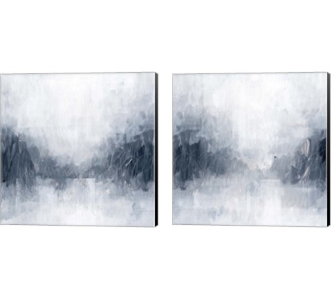 Polar Mist 2 Piece Canvas Print Set by Grace Popp