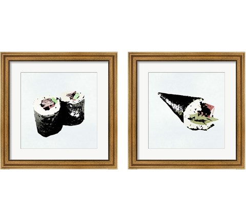 Sushi Style 2 Piece Framed Art Print Set by Annie Warren