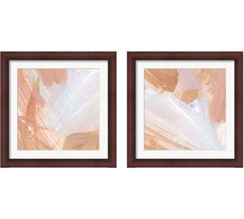 Pink Vanilla 2 Piece Framed Art Print Set by Annie Warren