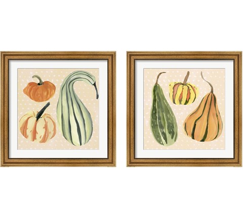 Decorative Gourd 2 Piece Framed Art Print Set by Annie Warren