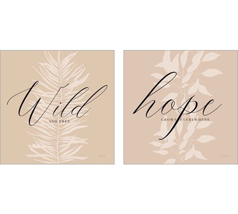 Hope & Wild 2 Piece Art Print Set by Mercedes Lopez Charro