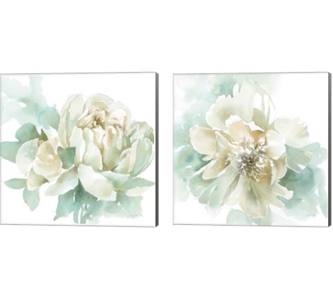 Poetic Blooming 2 Piece Canvas Print Set by Katrina Pete