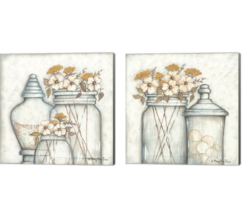 Pretty Natural 2 Piece Canvas Print Set by Mary Ann June