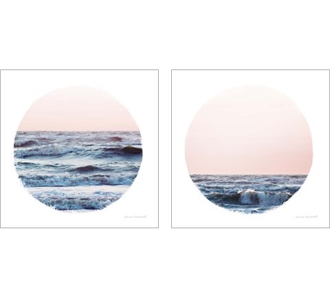 Coastal Colors 2 Piece Art Print Set by Laura Marshall