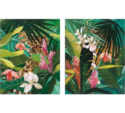 Hidden Jungle 2 Piece Art Print Set by Julia Purinton