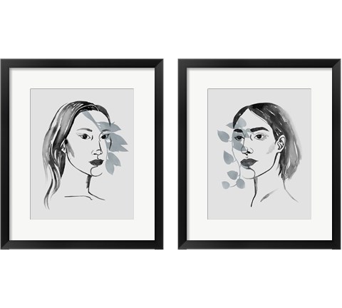 Solace in Shadows 2 Piece Framed Art Print Set by Grace Popp