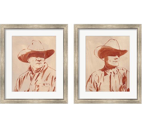 Man of the West 2 Piece Framed Art Print Set by Jacob Green