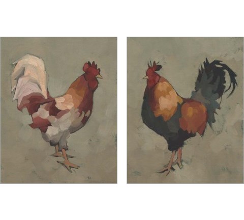 Roost Ruler 2 Piece Art Print Set by Jacob Green